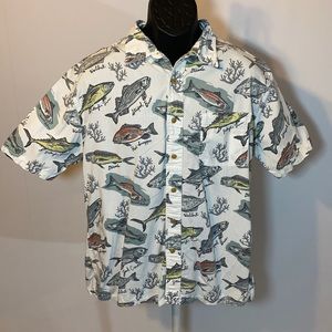 Fishing casual button down L